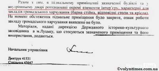 Прокуратура дізналася про луцький підпільний бар «У Тараса»